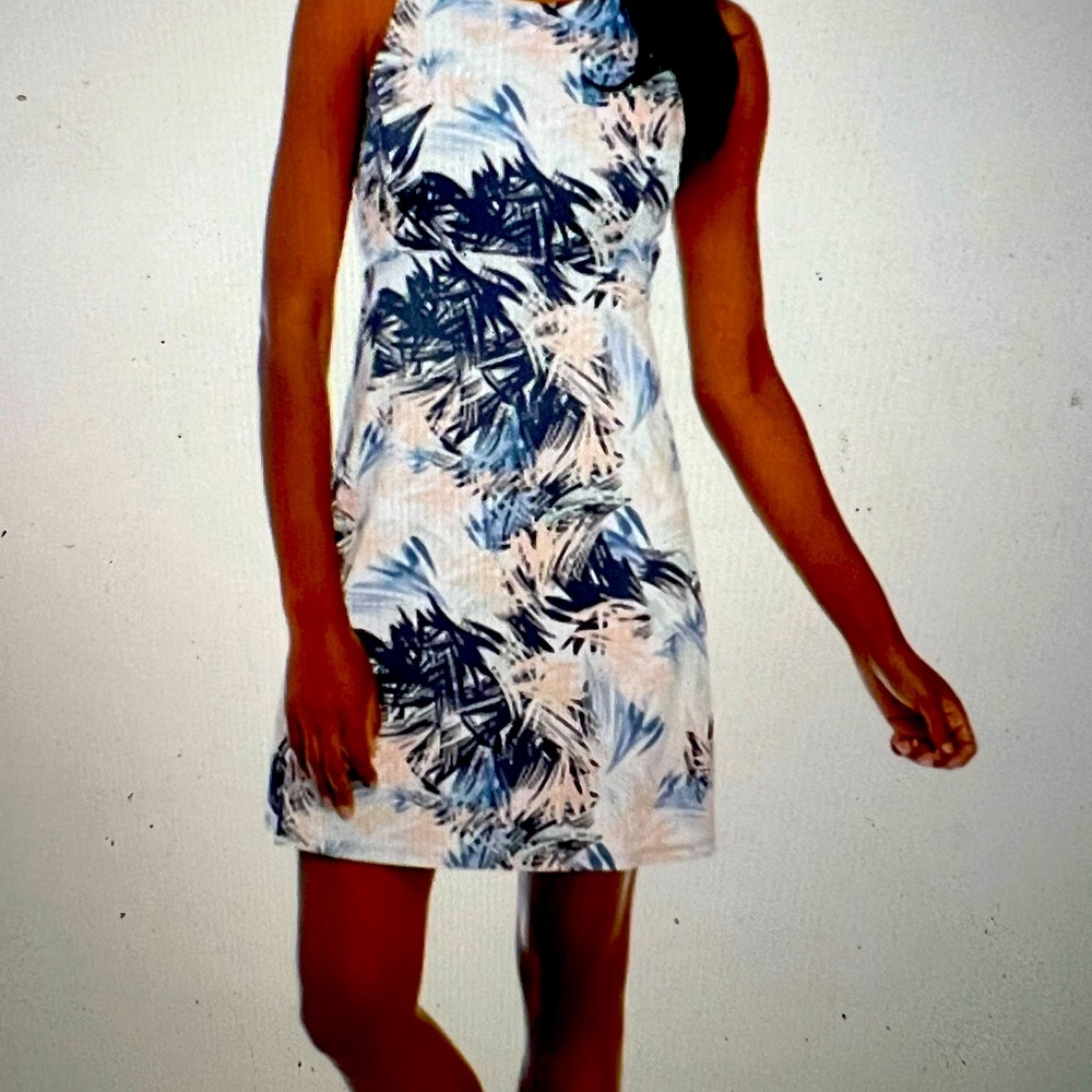 Ocean & Coast Palm print dress. NWT